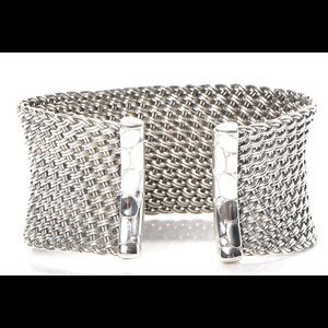 Authentic JOHN HARDY Sterling Silver Kali WideCuff